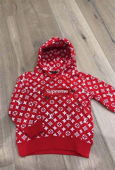 kids louis vuitton supreme hoodie|supreme Louis Vuitton tracksuit.